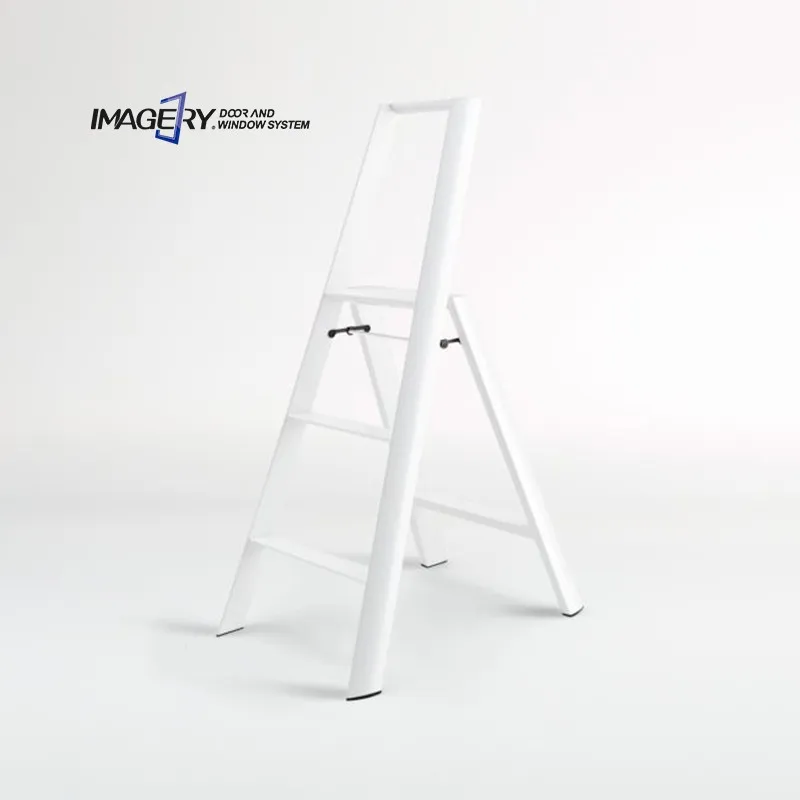 Folding Aluminum 3-Step Ladder