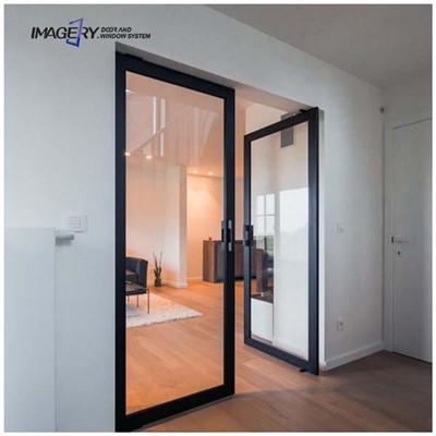 Aluminium-Schwingtürdesign